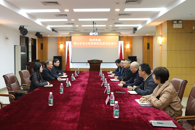 強黨建，促發(fā)展——佛山市非公經(jīng)濟組織黨委蒞臨我司指導(dǎo)